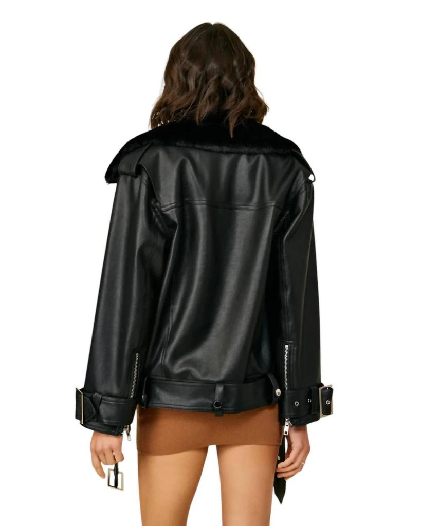 Line & Dot Line And Dot - Moto Leather Jacket 3