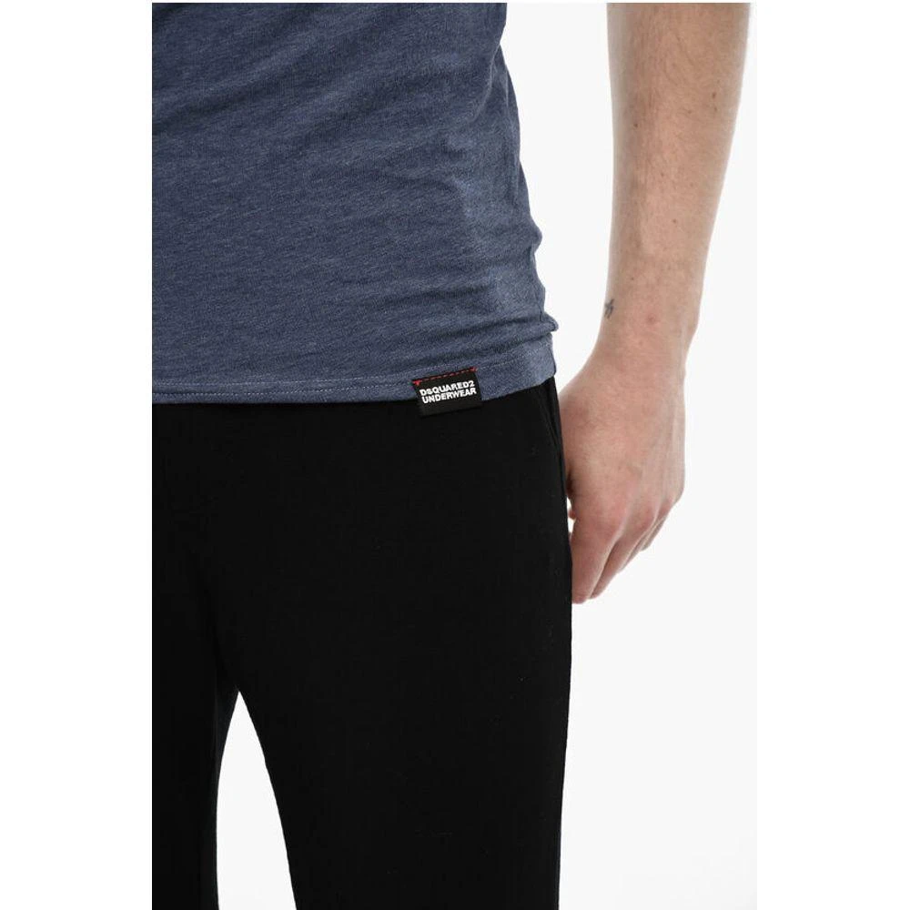 DSQUARED2 Dsquared² Cotton Underwear Tank Top With Contrasting Men's Trim 4