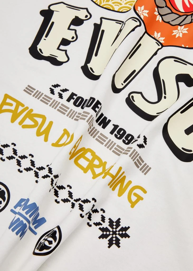 EVISU Logo-print cotton T-shirt 5