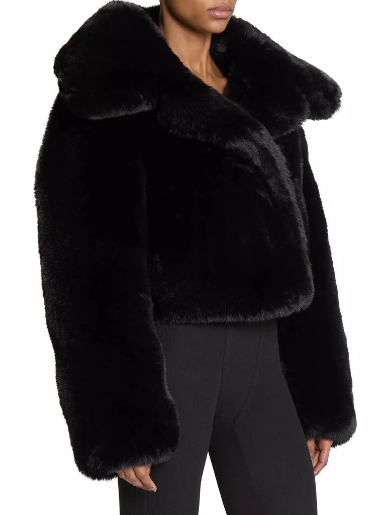 Acne Studios Ofox Fluffy Faux Fur Jacket 4