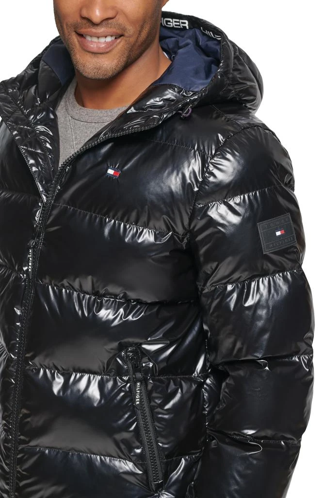 Tommy Hilfiger Quilted Puffer Hooded Mid Length Jacket 3