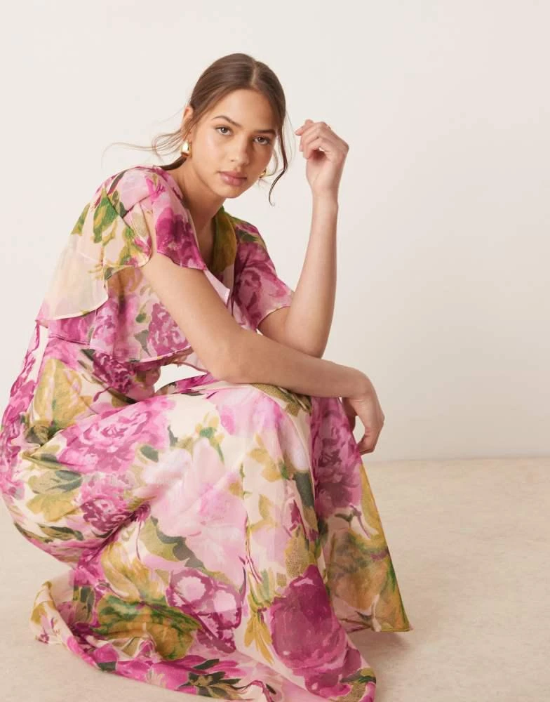 Hope & Ivy waterfall sleeve cowl neck maxi dress in pink print On Sale Now with Up to 10% Off | Discover Exclusive Deals & Savings at BeyondStyle Authentic Hope Hope & Ivy waterfall sleeve cowl neck maxi dress in pink print On Sale Now with Up to 10% Off | Discover Exclusive Deals & Savings at BeyondStyle Authentic Hope