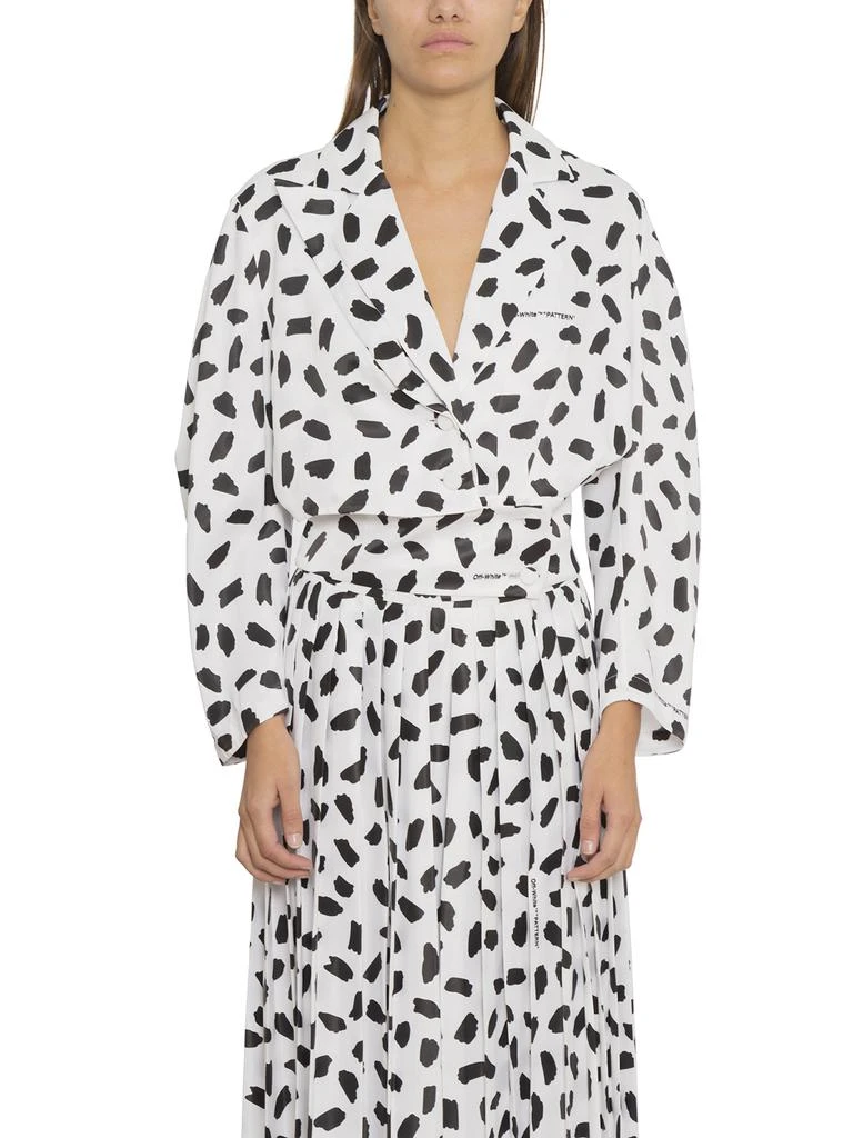 Off-White ALL OVER WHITE PUFFY SHIRT 1