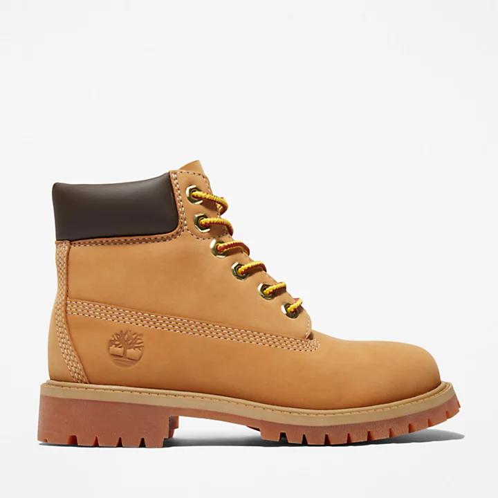 Timberland Timberland® Premium 6 Inch Boot for Youth in Yellow