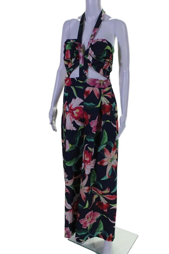 PatBO PatBO Womens Laelia Jumpsuit Blue 2