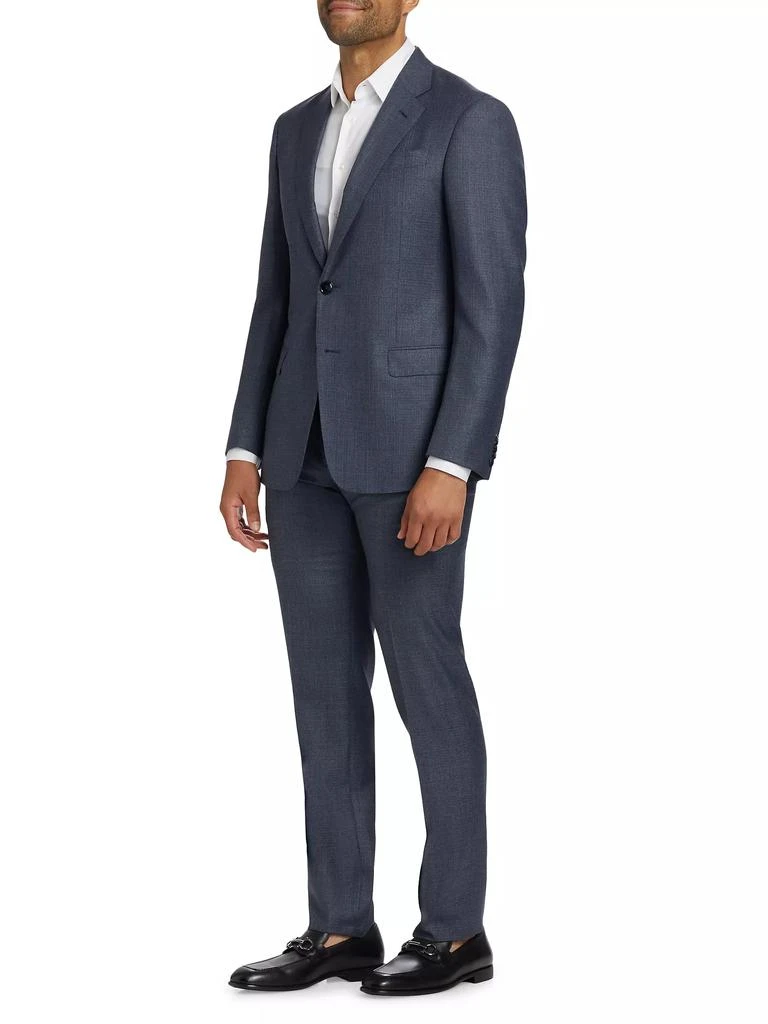 Giorgio Armani Micro Box Wool Suit 4