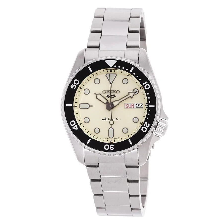 Seiko 5 Automatic Cream Dial Men's Watch SRPK31K1 1