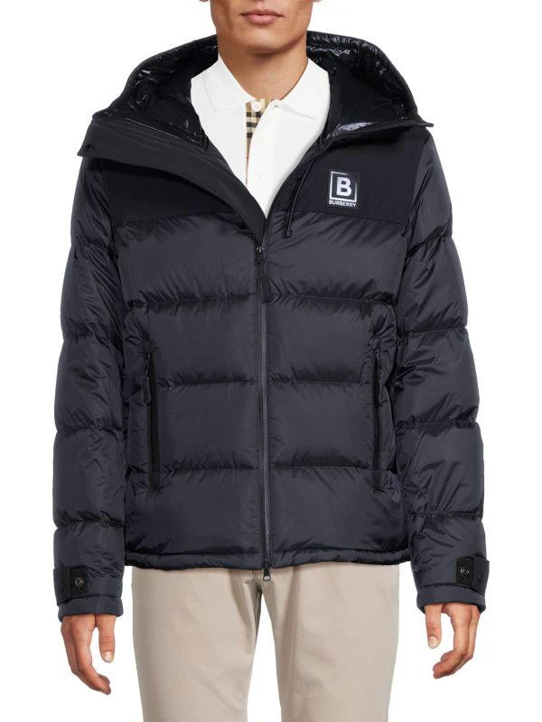 Burberry Hooded Down Jacket