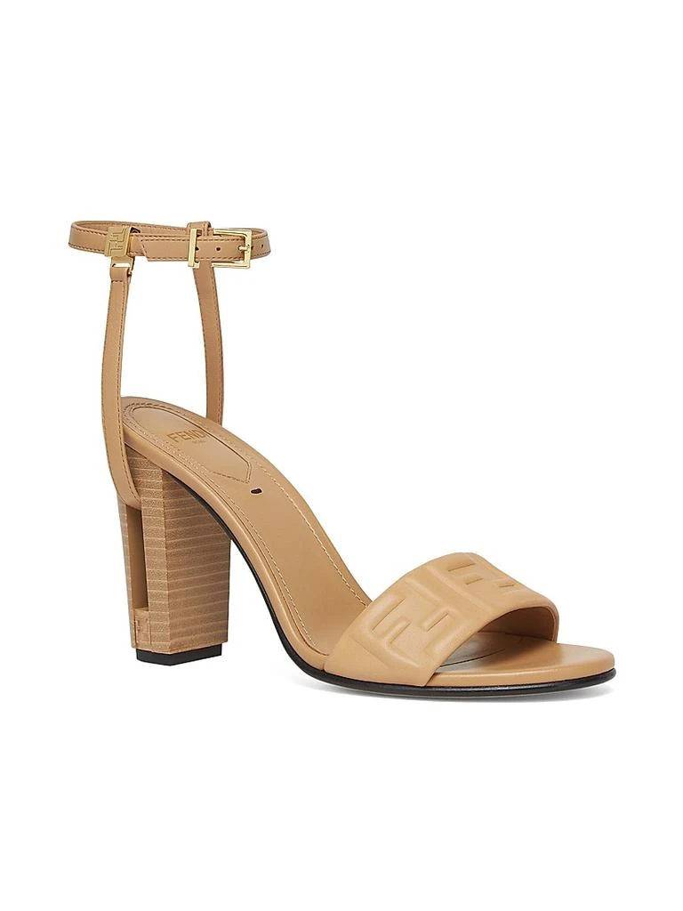 Fendi Delfina 95MM Leather Sandals 2