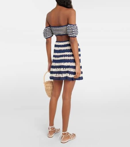 ANNA KOSTUROVA Sunset Leah crochet cotton top 3