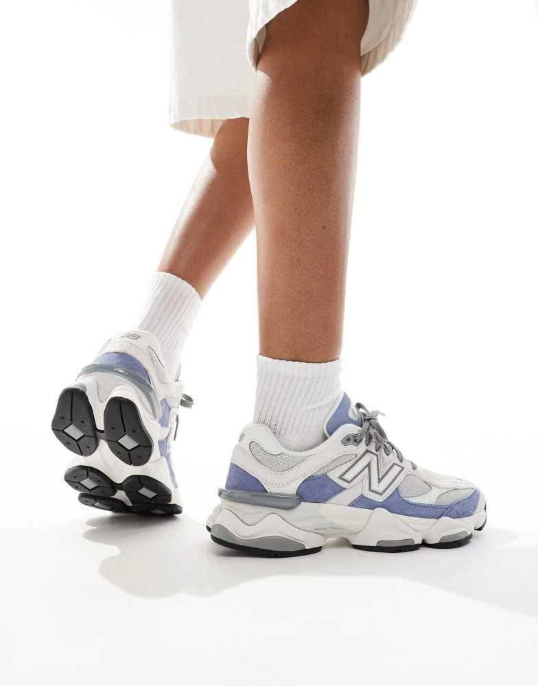New Balance New Balance 9060 trainers in grey and blue 2