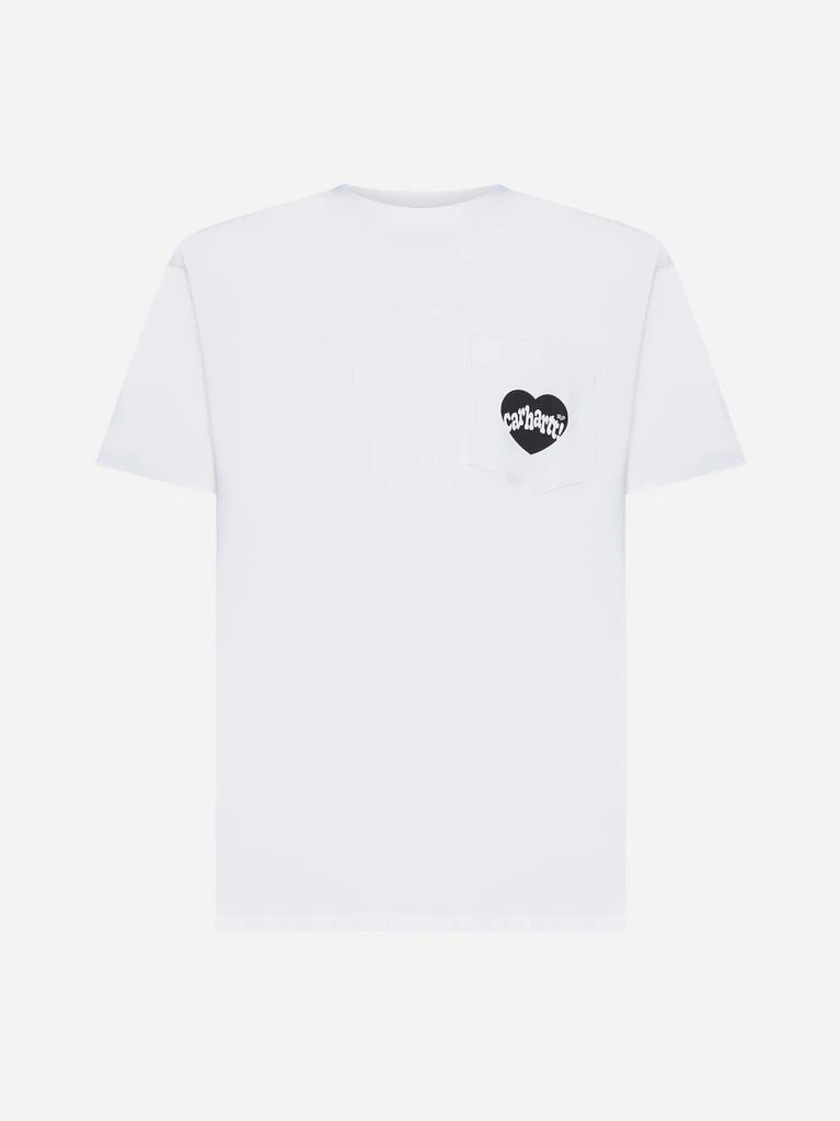 CARHARTT WIP Amour chest pocket cotton t-shirt 1