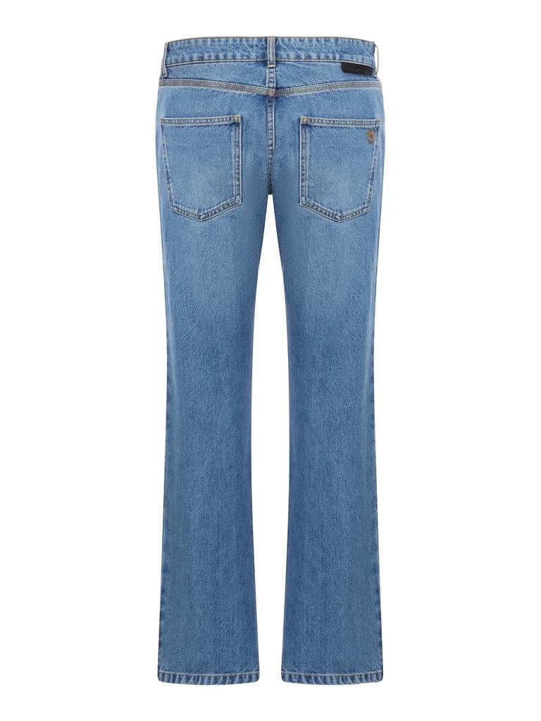 Stella McCartney Stella McCartney Low-Rise Logo Patch Jeans 2