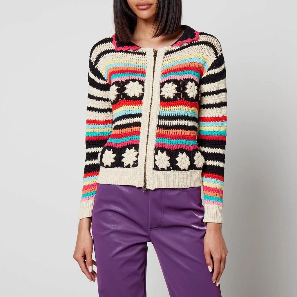 Tach Tach Lenu Crocheted Cotton Cardigan 1
