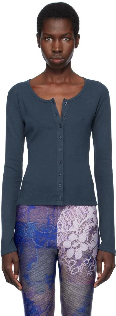 Gil Rodriguez Navy Sophie Cardigan 1
