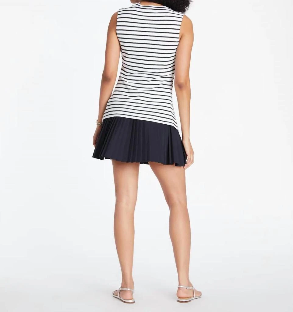 Tanya Taylor Regina Dress In Cream Black 2