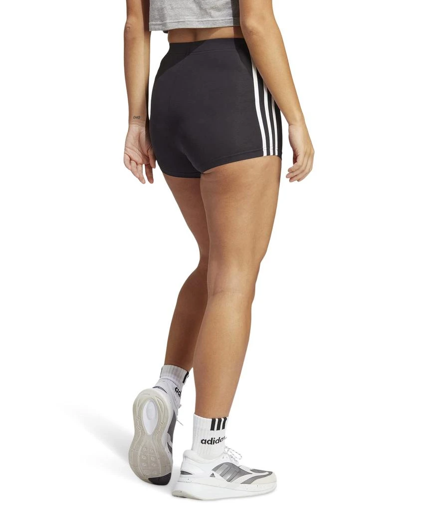 adidas Essentials 3-Stripes Single Jersey Booty Shorts 3