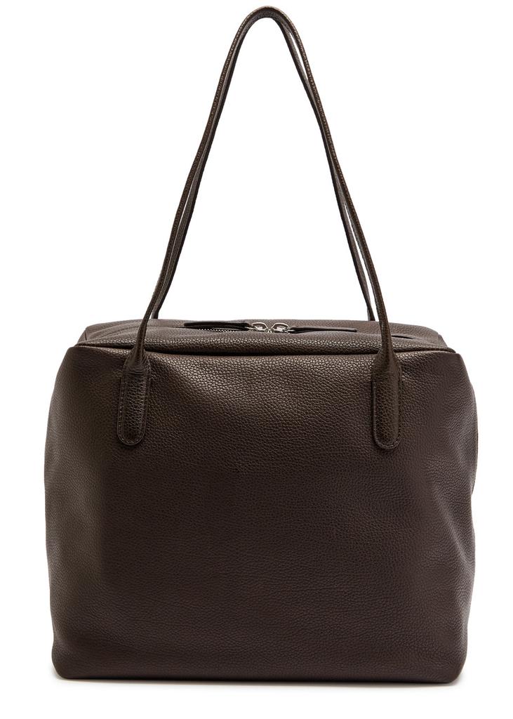 トートバッグ The Row Henri Bag Brown In Grained Leather The Row Henri bag brown in grained leather | TheDoubleF