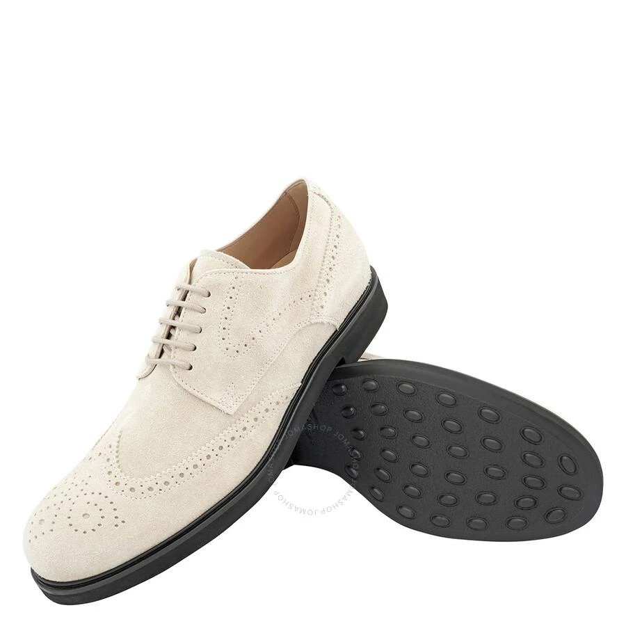 Tod's Men's Wing-Tip Perforations Leather Lace-Up Derby Shoes 2
