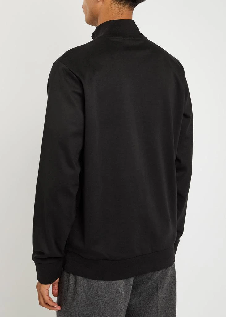 Hugo Boss Stimmann half-zip cotton-blend sweatshirt 3