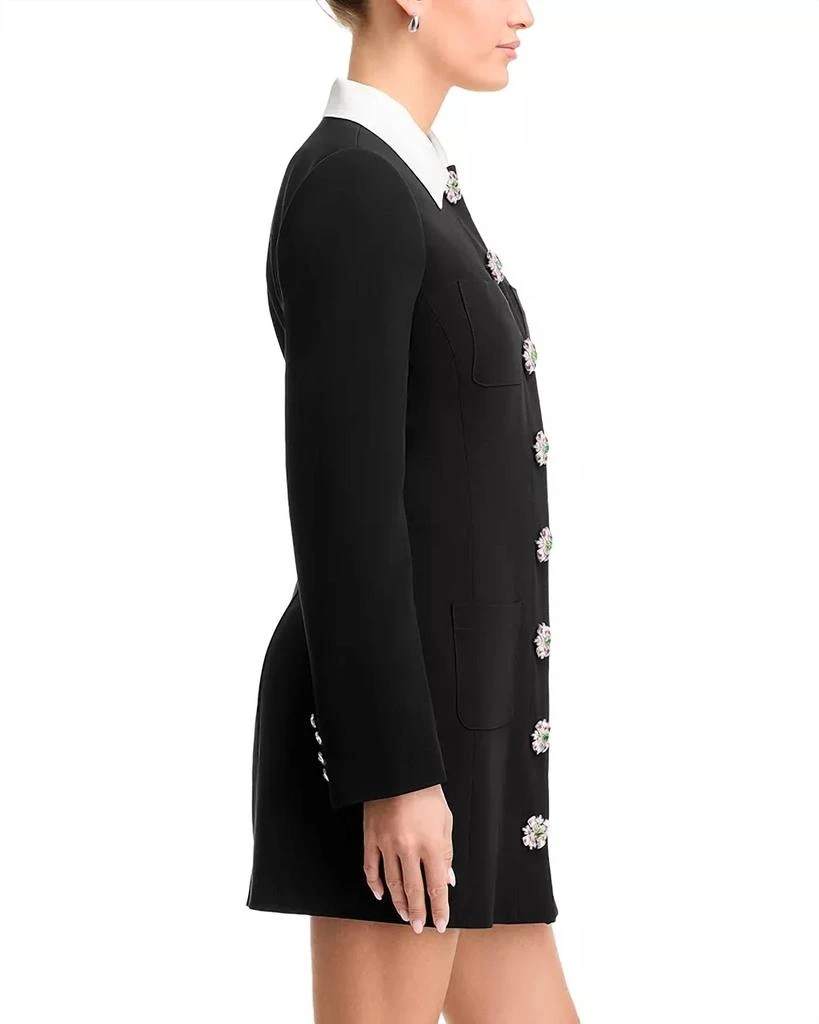 Cinq a Sept Cinq A Sept - Sheryl Embellished Button Mini Dress 3
