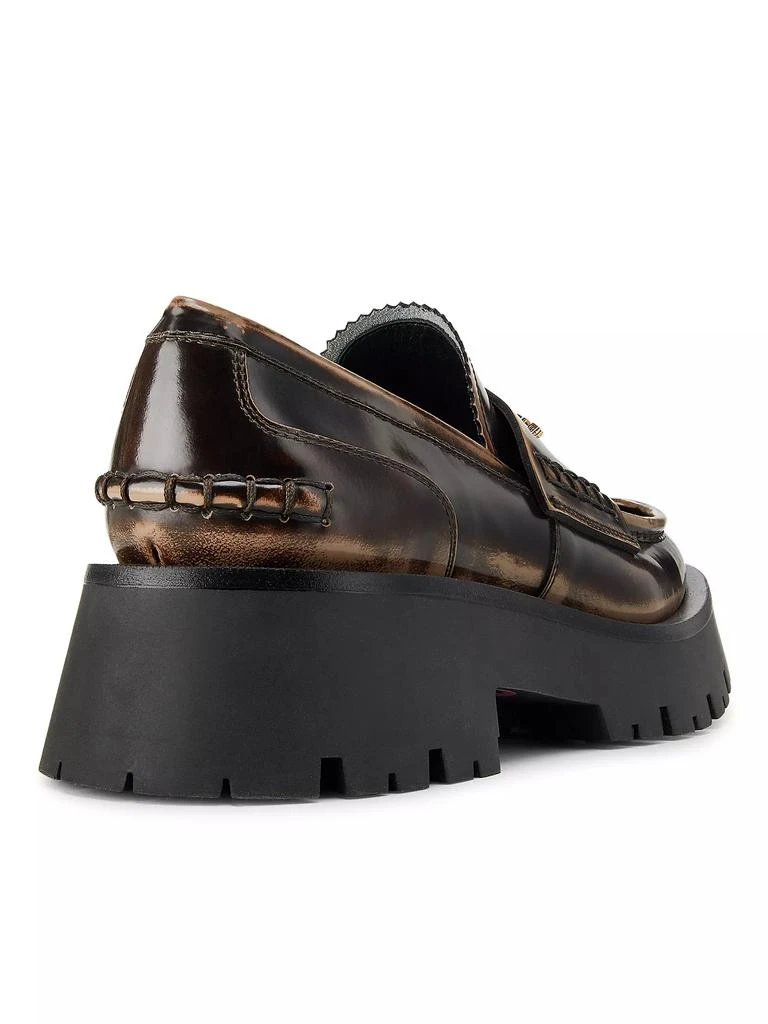 Alexander Wang Carter Lug-Sole Leather Loafers 3