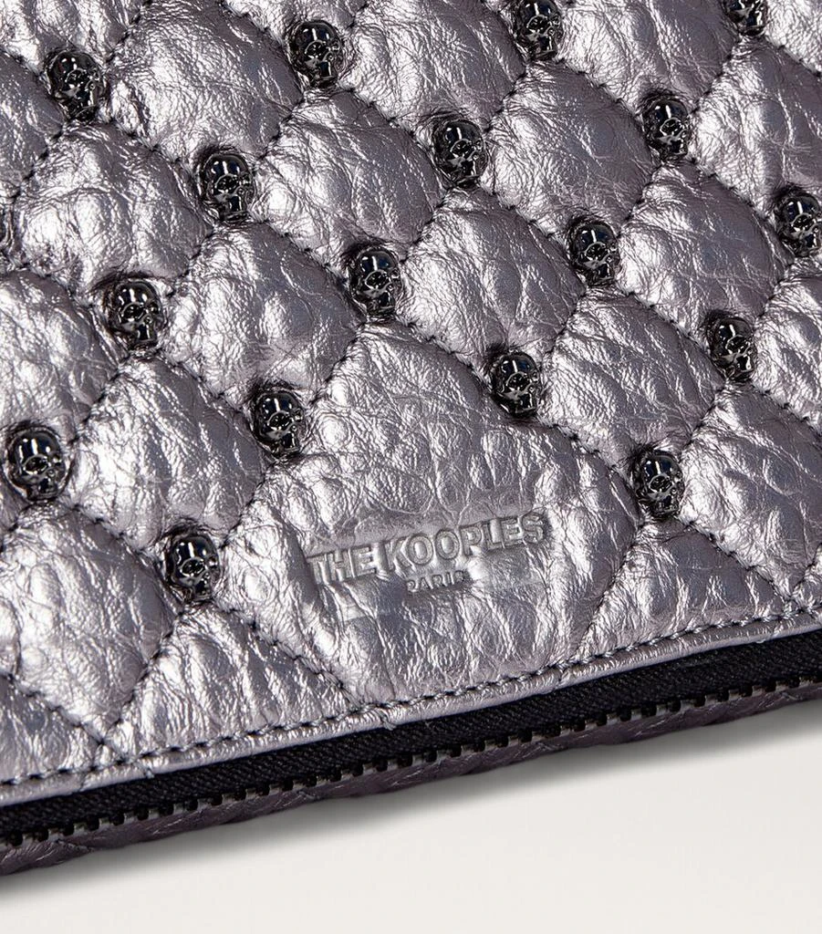 The Kooples Small Leather Skull Pouch 5