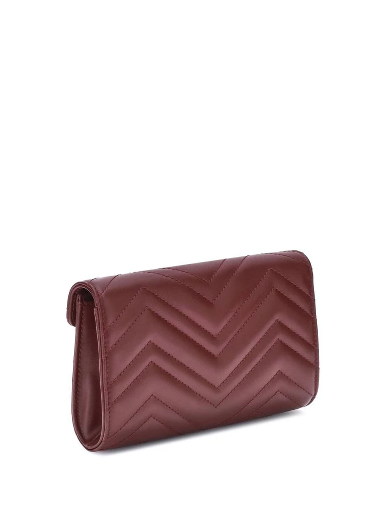 Gucci Gucci Logo Plaque Quilted Clutch Bag 2