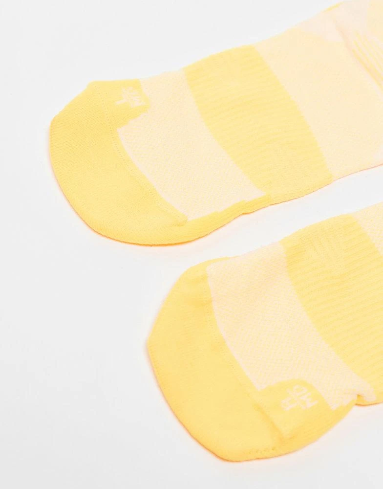Adidas adidas Running socks in neon orange 3
