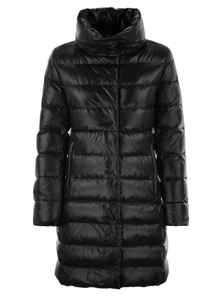 FAY Long Down Jacket With Hook - Coats - BeyondStyle