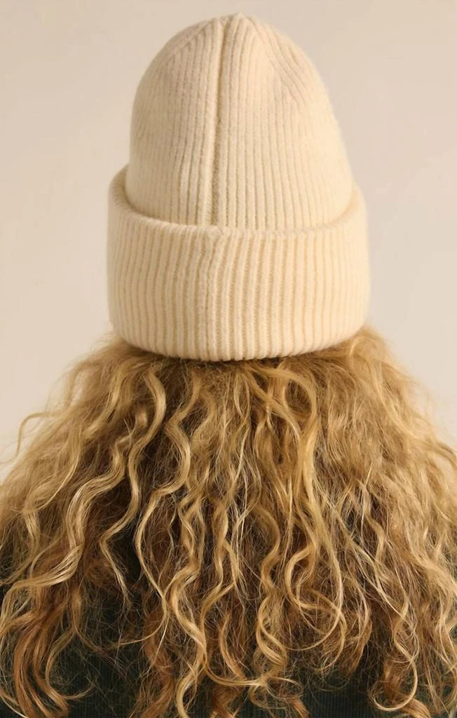 NEW Z SUPPLY snow cap beanie in heather taupe Z Supply - Snow Cap Beanie – On Sale Now with Up to 48% Off  main image 2
