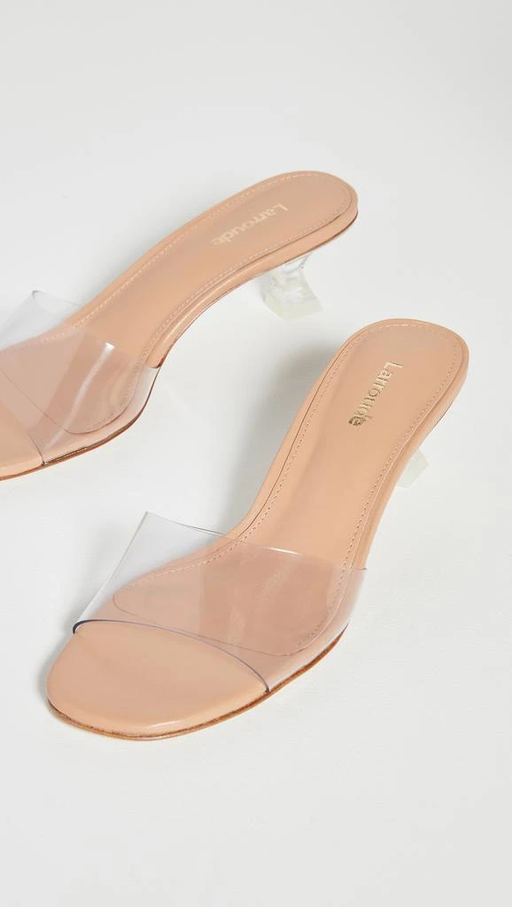 Larroude Vivi Lucite Sandals 4