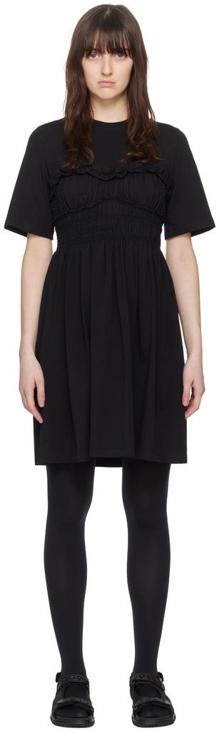 Cecilie Bahnsen Black Valencia Minidress