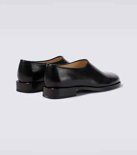 Lemaire Anatomic leather slip-on loafers 6