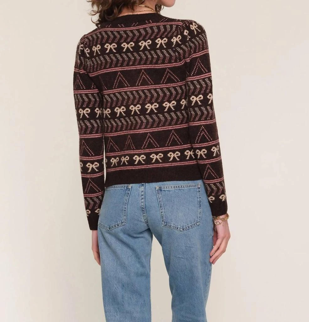 heartLoom Heartloom - Tulum Bow Print Cardigan 3