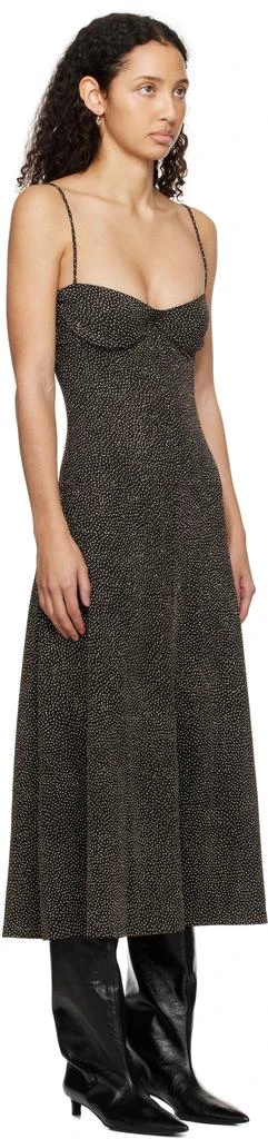 Beaufille Black Ariel Midi Dress 2