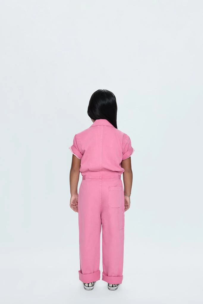 Pistola Denim Little Grover Playsuit - Flamingo 4