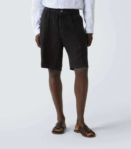 Brunello Cucinelli Linen Bermuda shorts 3