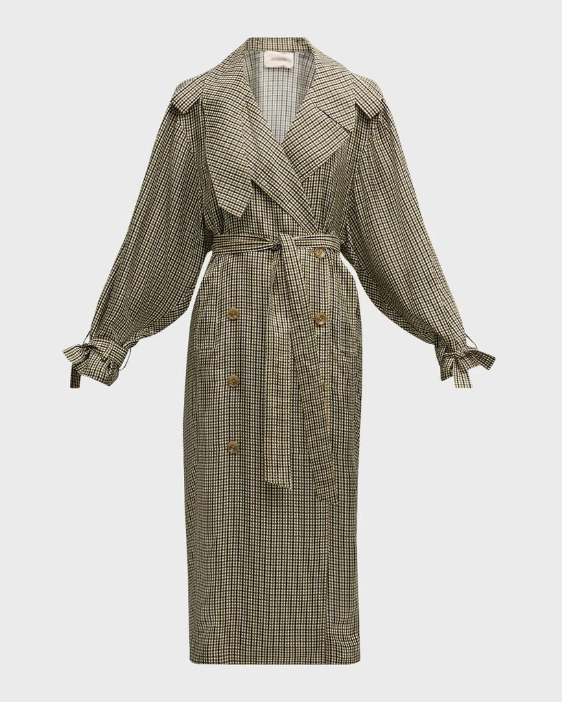 Dorothee Schumacher Checked Coolness Houndstooth Coat Dress 1