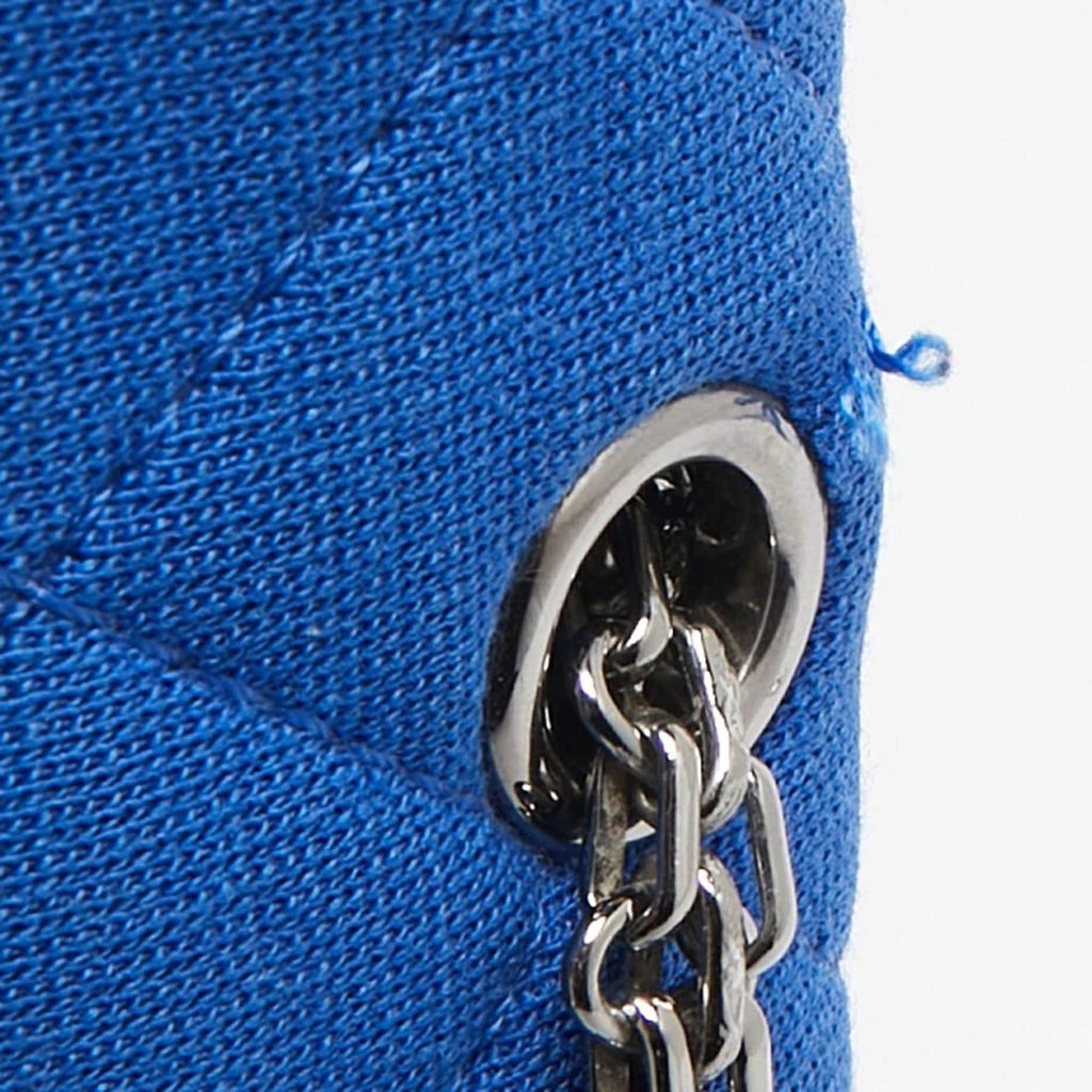 Chanel Chanel Blue Jersey Classic 227 Reissue 2.55 Flap Bag 7