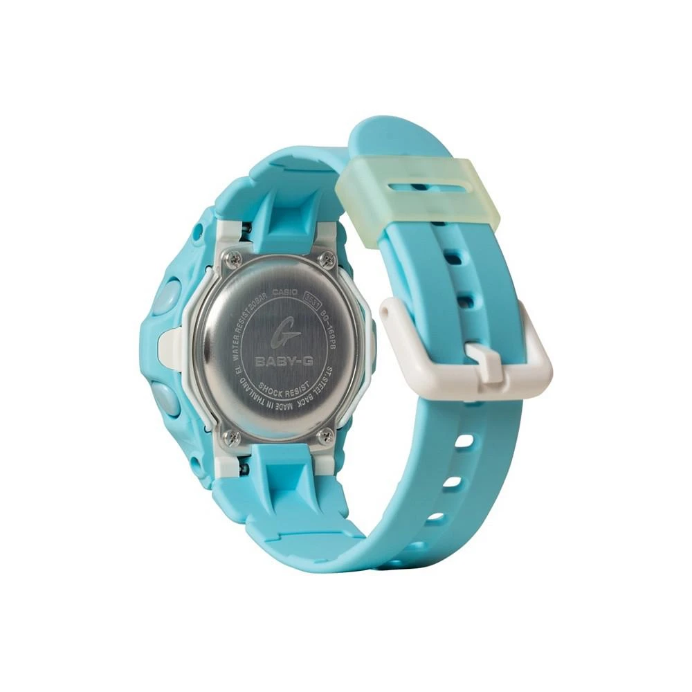 G-Shock G-Shock Women's Digital Aqua Resin Watch 42.6mm, BG169PB-2 3