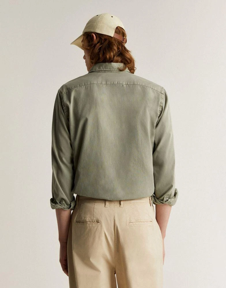 Scalpers Scalpers summer seattle shirt in light khaki 4