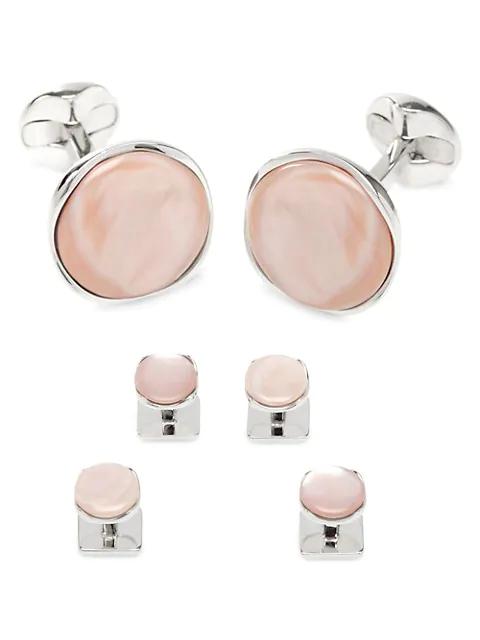 Cufflinks, Inc. Ox & Bull Trading Co. Mother-Of-Pearl Tuxedo Studs