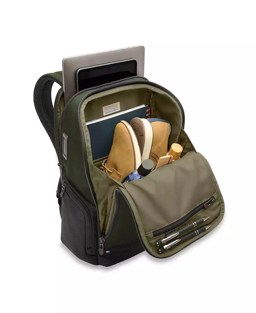Briggs & Riley Here, There, Anywhere Medium Wide Mouth Backpack 7