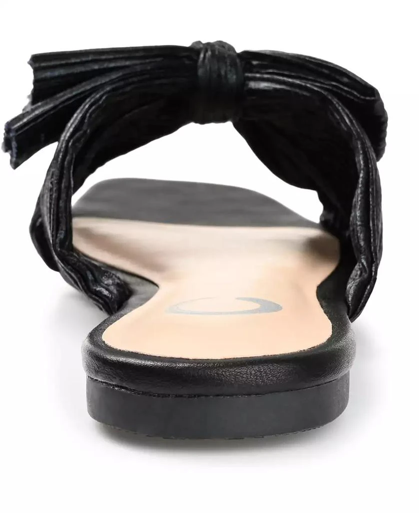Journee Collection Women's Serlina Bow Flat Sandals 3