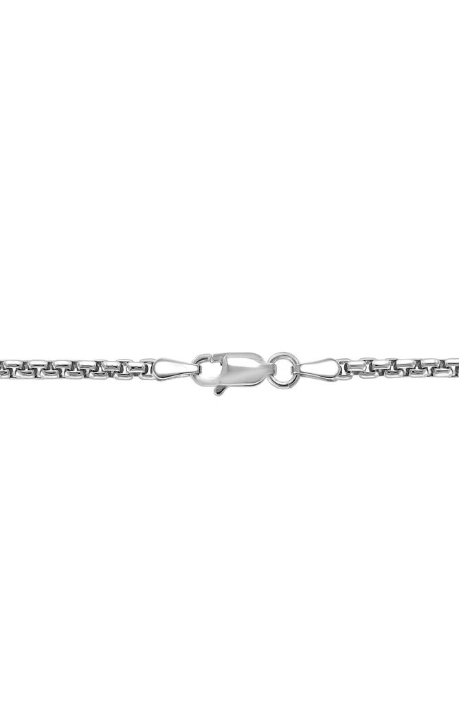 Effy Men's Sterling Silver Onyx Cross Pendant Necklace 3