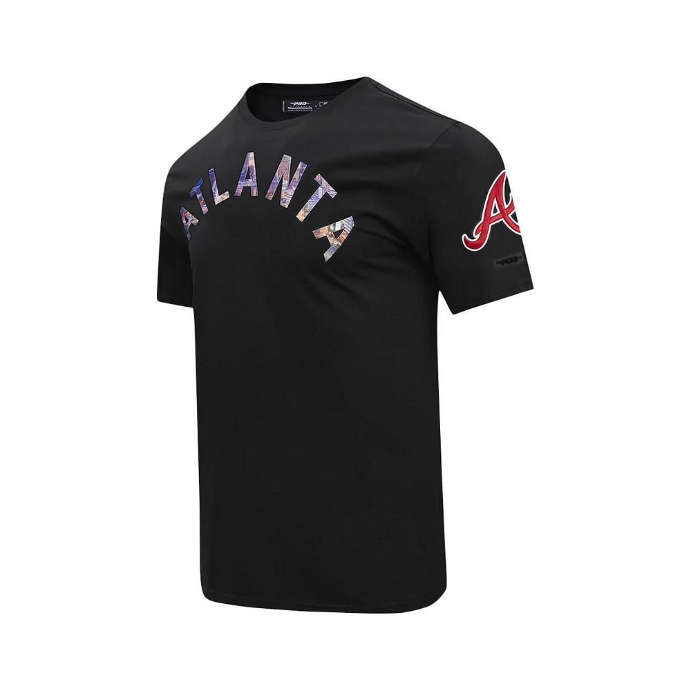 Pro Standard Men's Black Atlanta Braves Cityscape T-Shirt