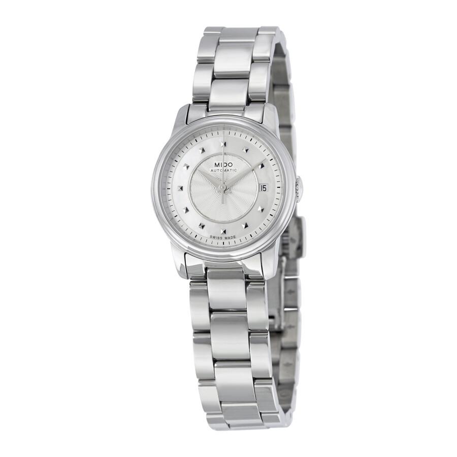 MIDO Mido Baroncelli III Automatic Mother of Pearl Dial Ladies Watch M010.007.11.111.00
