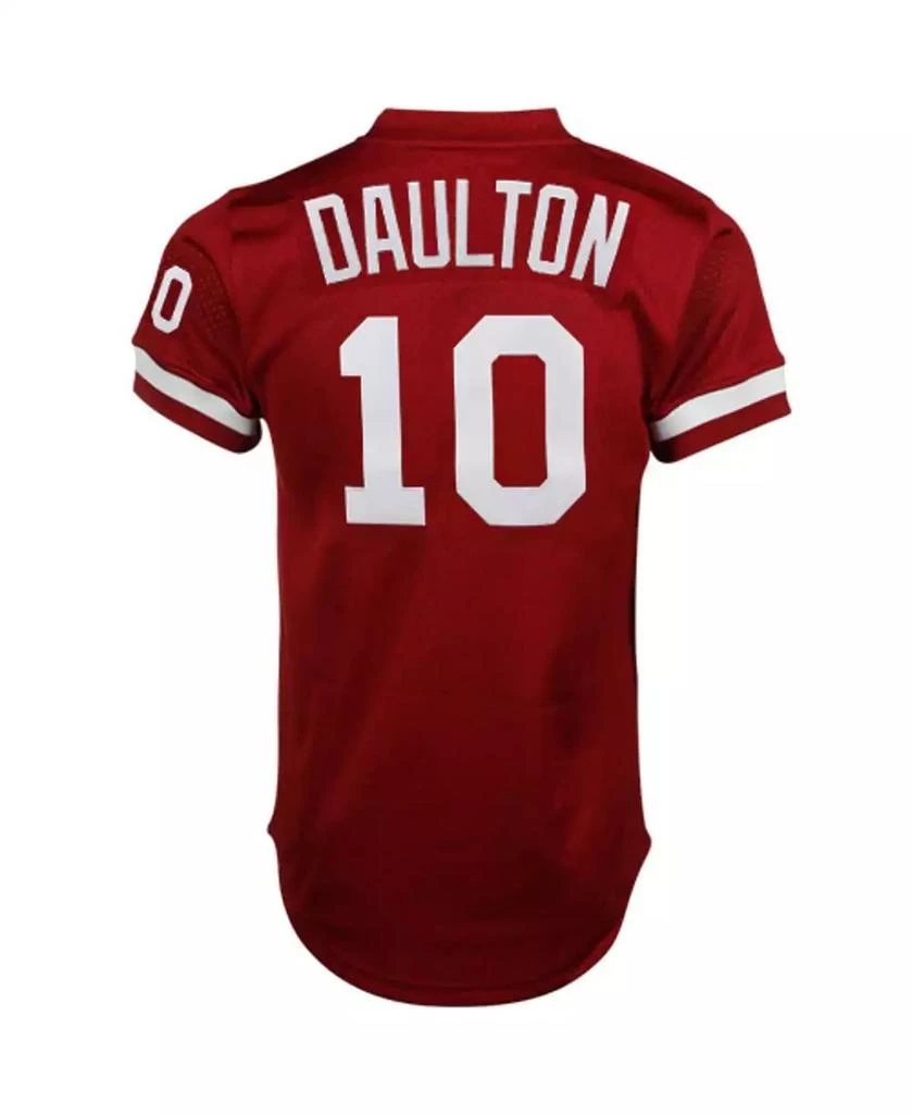 Mitchell and Ness Men's Darren Daulton Red Philadelphia Phillies Cooperstown Mesh Batting Practice Jersey 2