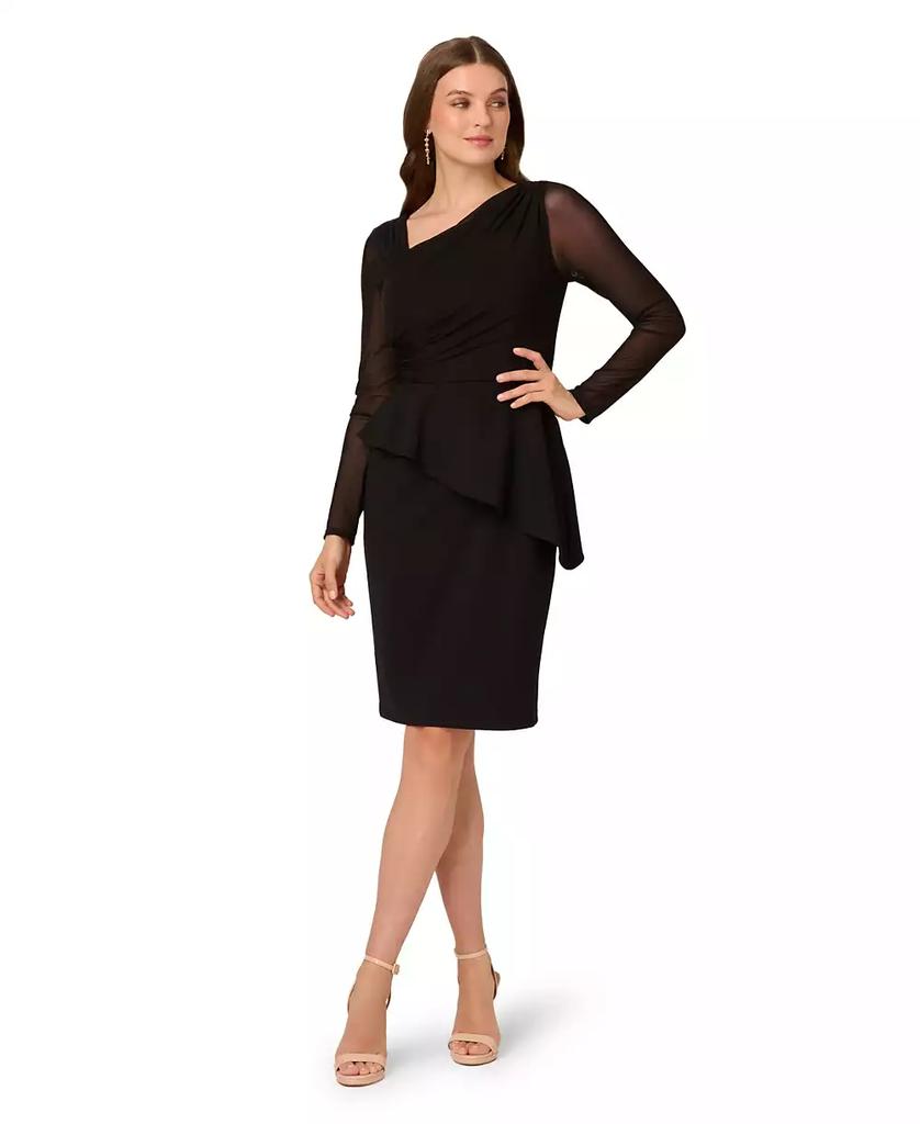 Adrianna Papell Women's Asymmetric Sheath Dress